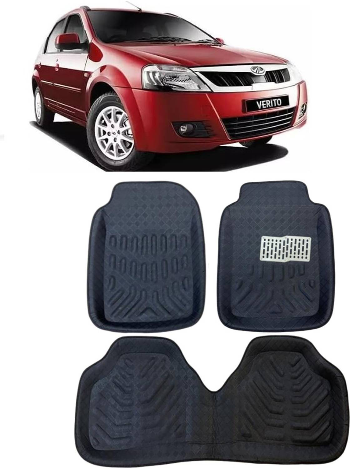 Arnejaa Polyutherine 3D Mat For  Mahindra Verito