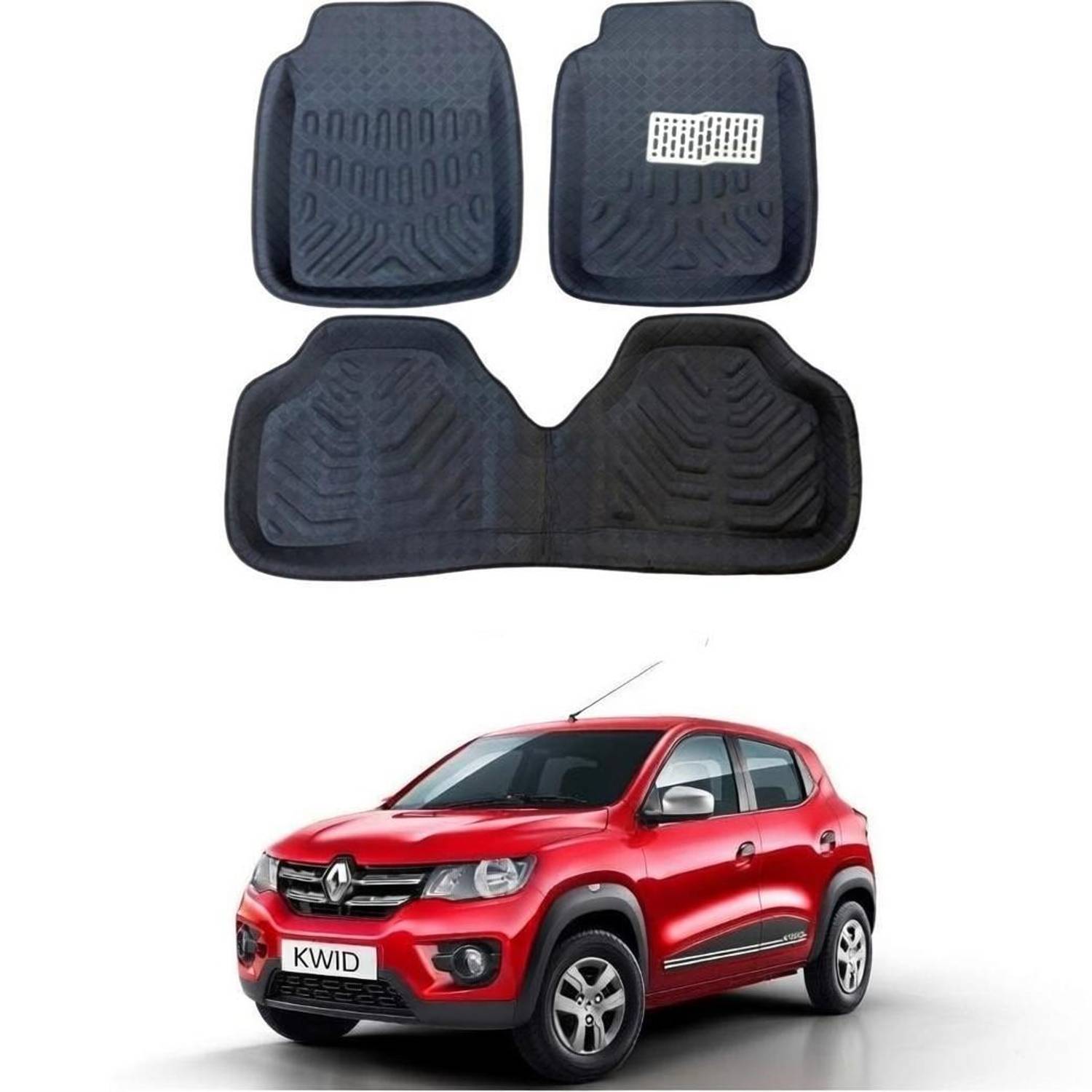 ARNEJA Polyutherine 3D Mat For  Renault Kwid