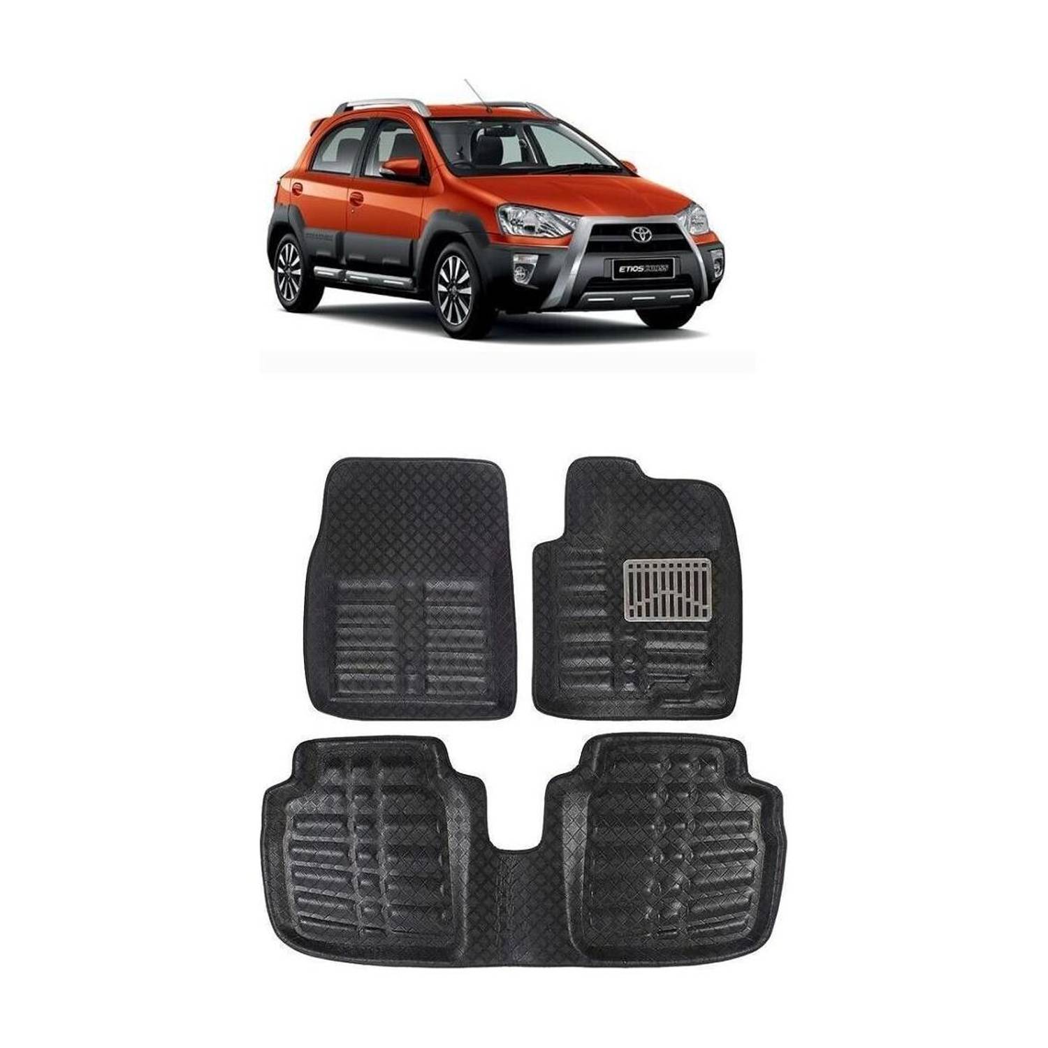 ARNEJA Polyutherine 3D Mat For Toyota Etios Cross