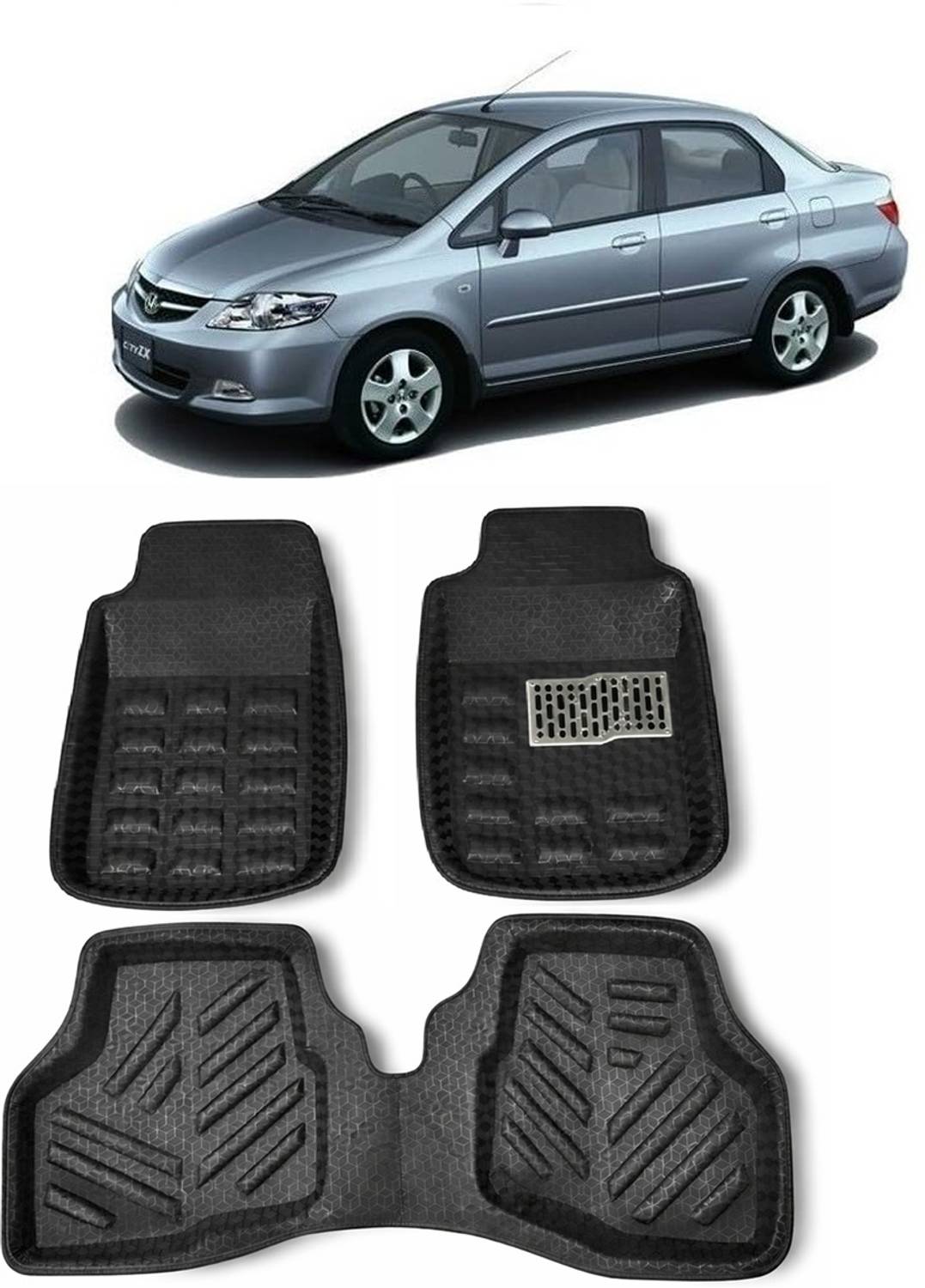 ARNEJA Polyutherine 3D Mat For  Honda City ZX