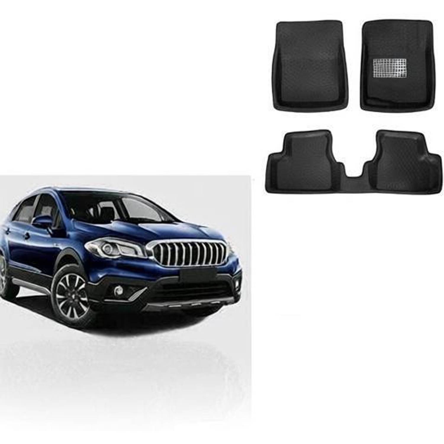 Autorepute Leather 5D Mat For  Maruti Suzuki S-Cross