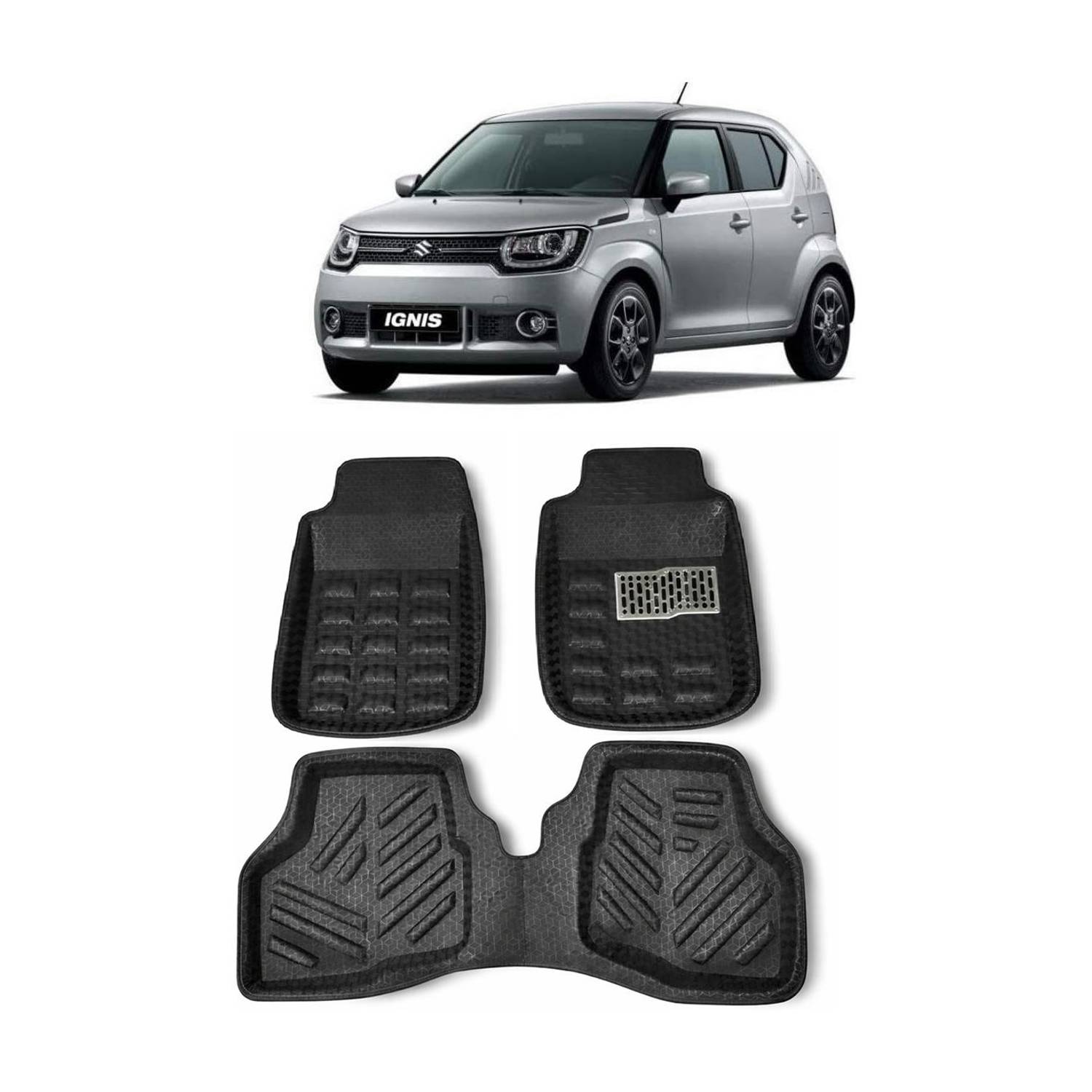 Arnejas Polyutherine 3D Mat For  Maruti Suzuki Ignis