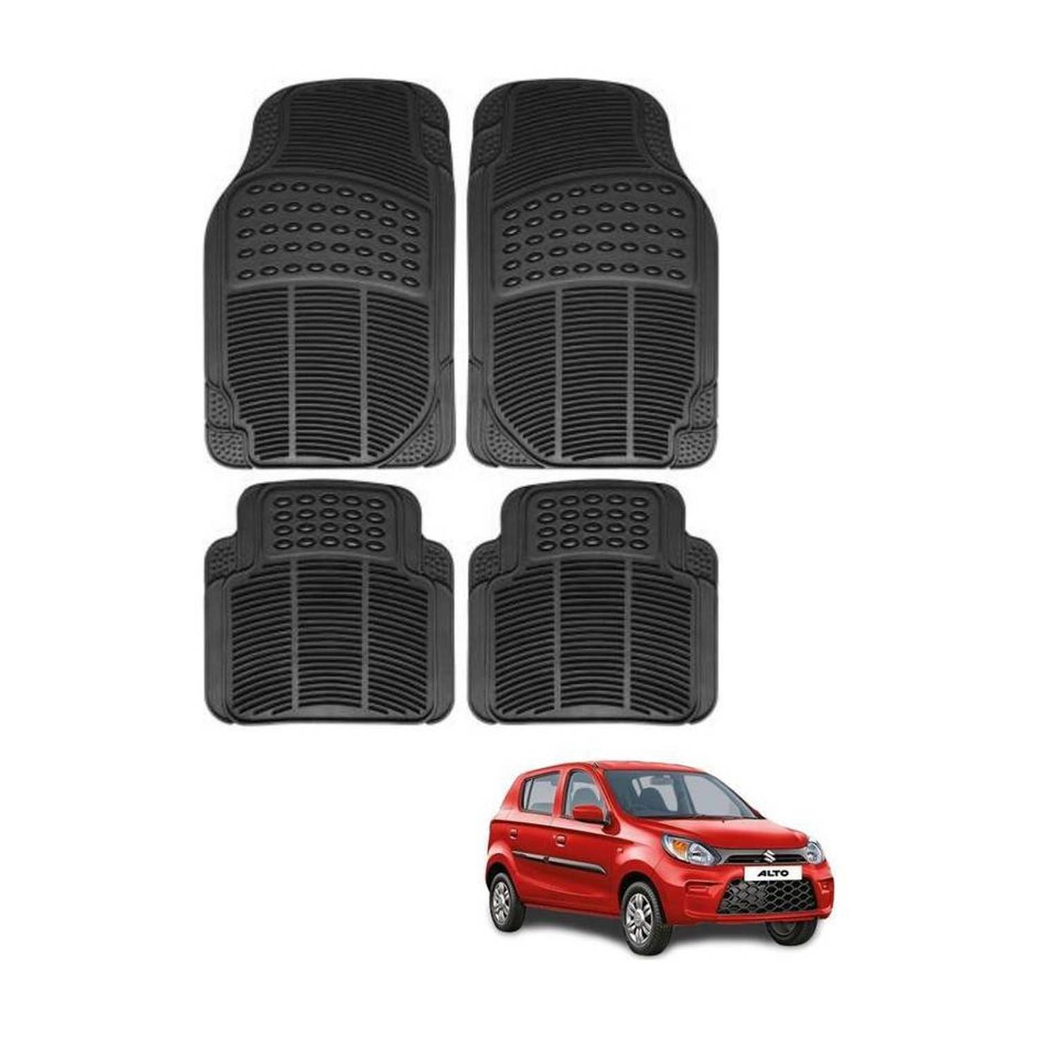 autokaar PVC Standard Mat For  Maruti Suzuki Alto 800