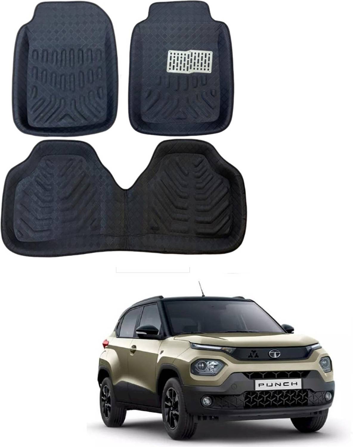 Arnejas Polyutherine 3D Mat For  Tata Punch