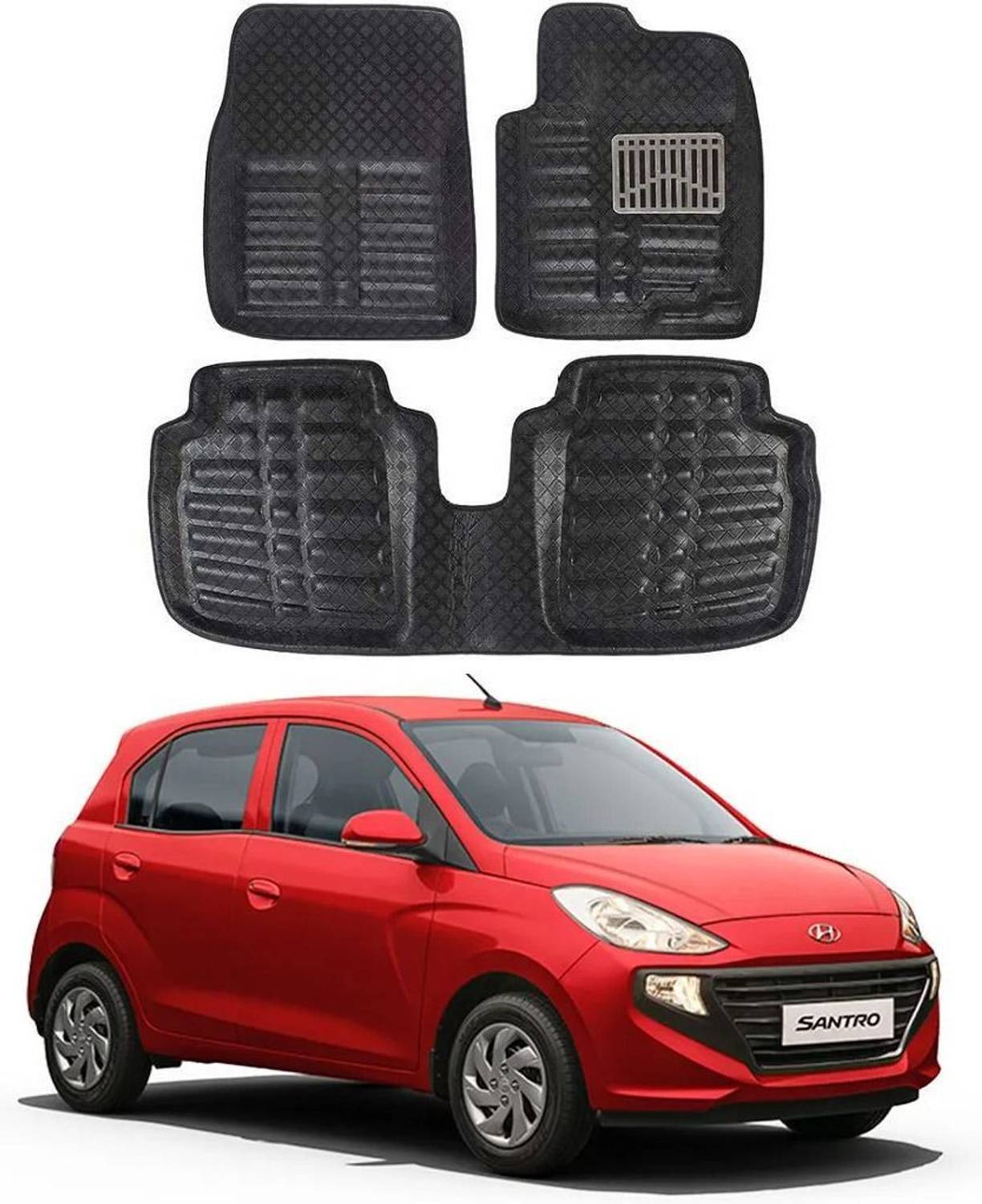ARNEJA Polyutherine 3D Mat For  Hyundai Santro