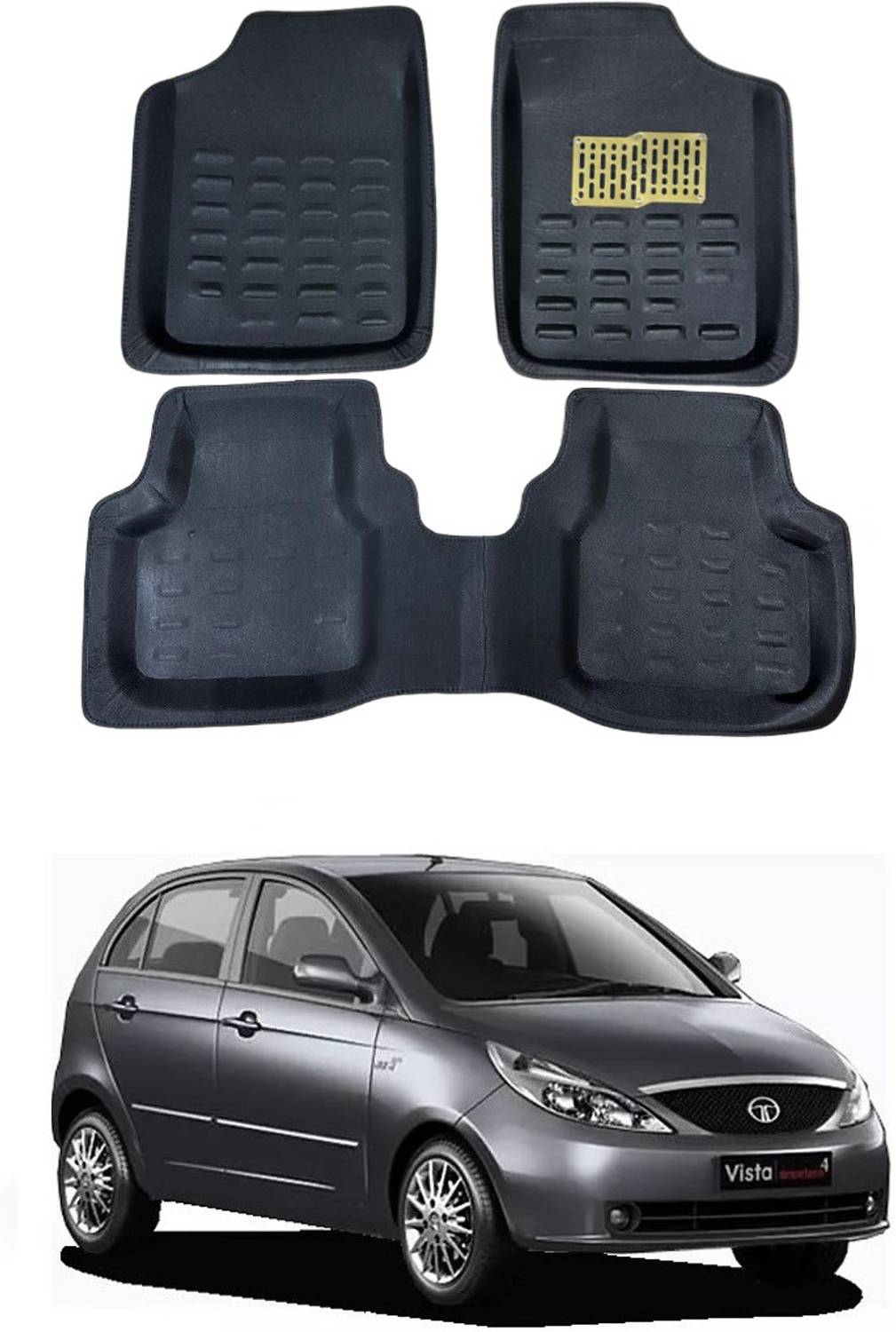arneja trading company Polyutherine 3D Mat For  Tata Indica Vista