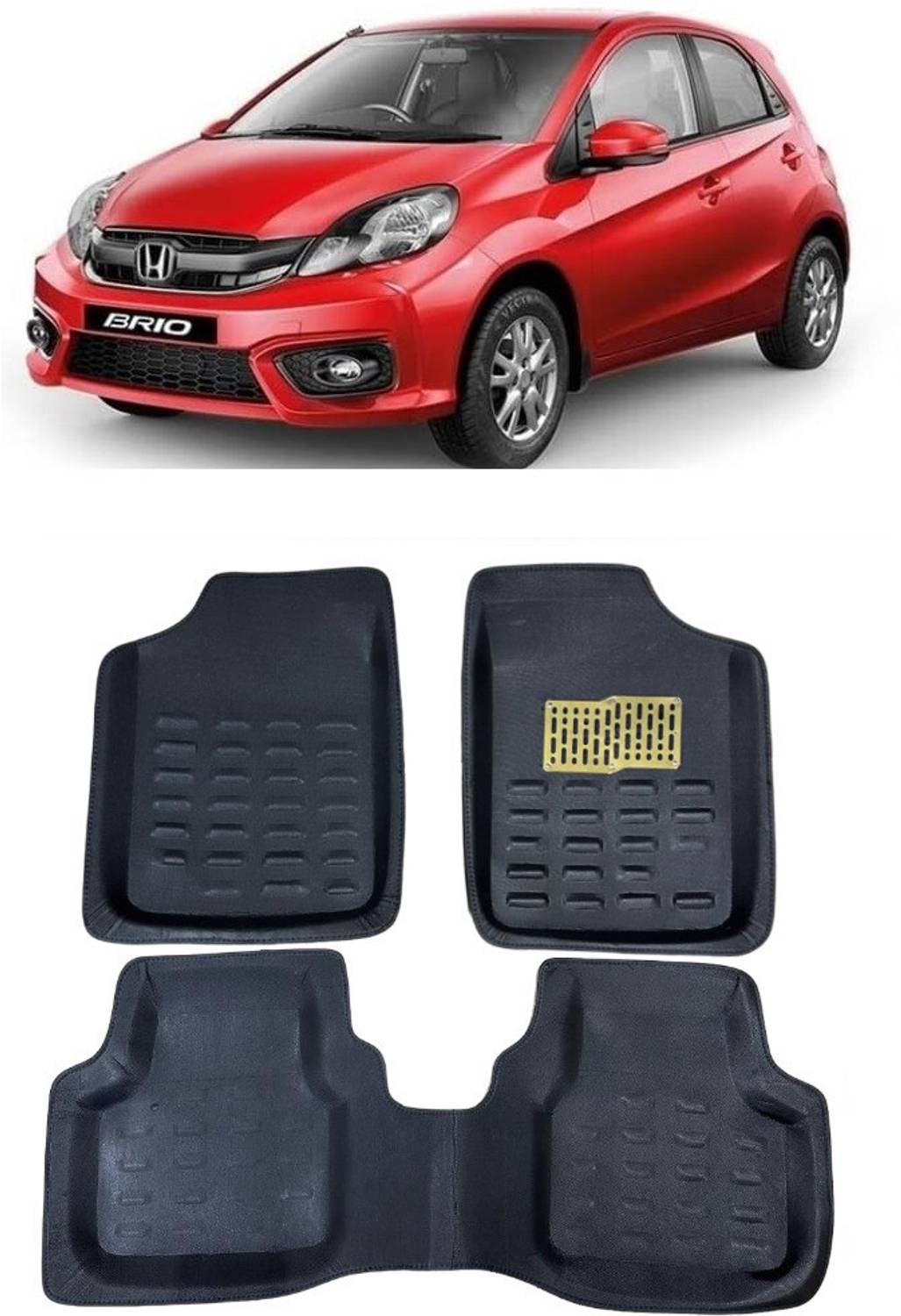 arneja trading company Polyutherine 3D Mat For  Honda Brio
