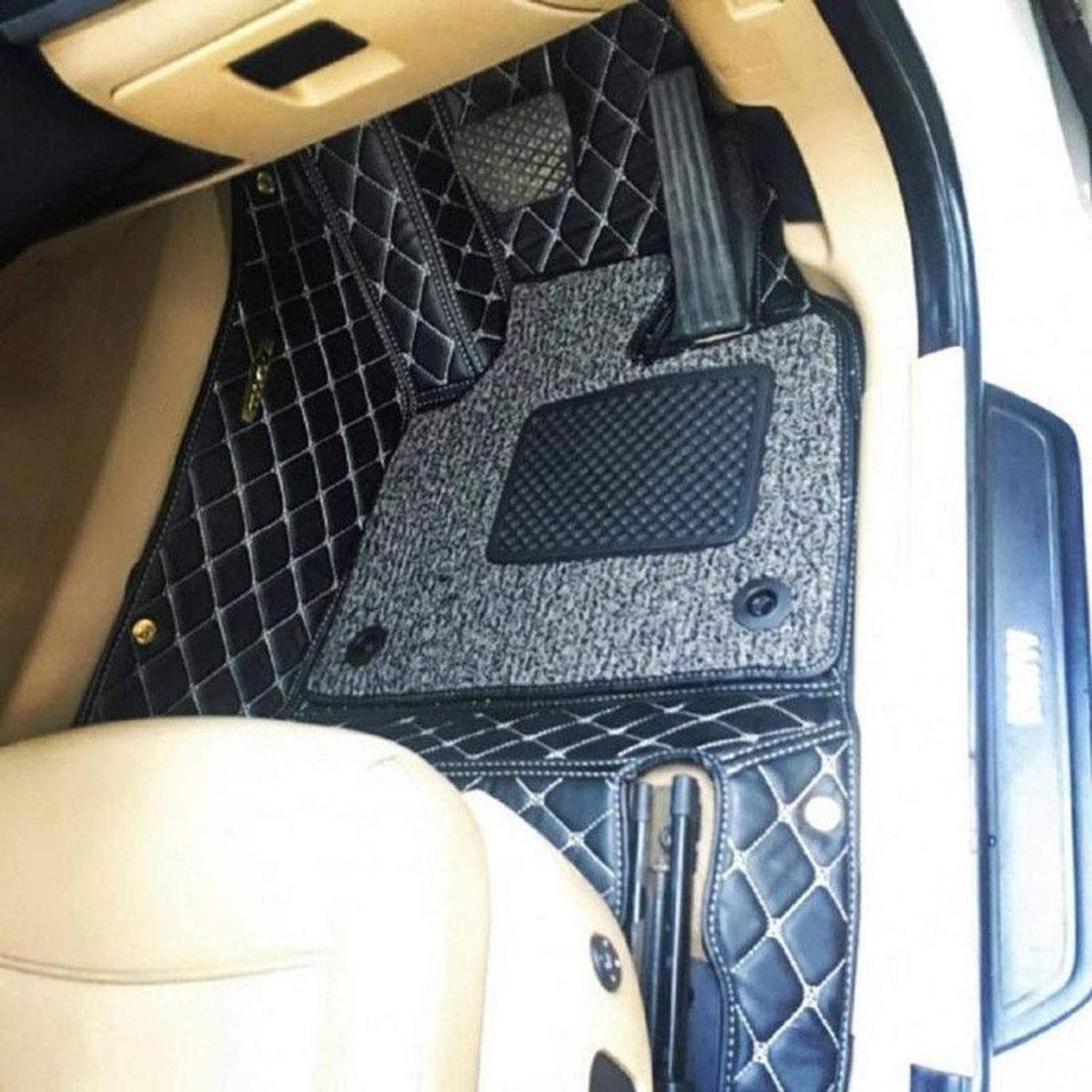 Image of TOFIT ENTERPRISE Leatherite 7D Mat For Renault Kwid
