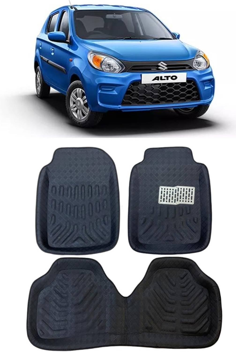 Arnejaa Polyutherine 3D Mat For Maruti Suzuki Alto