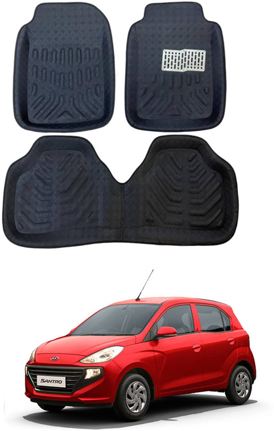 ARNEJA Polyutherine 3D Mat For  Hyundai Santro