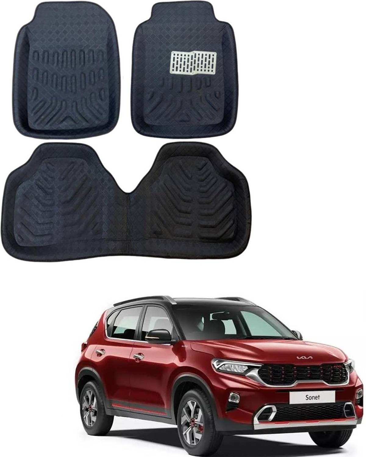 ARNEJA Polyutherine 3D Mat For Kia Sonet