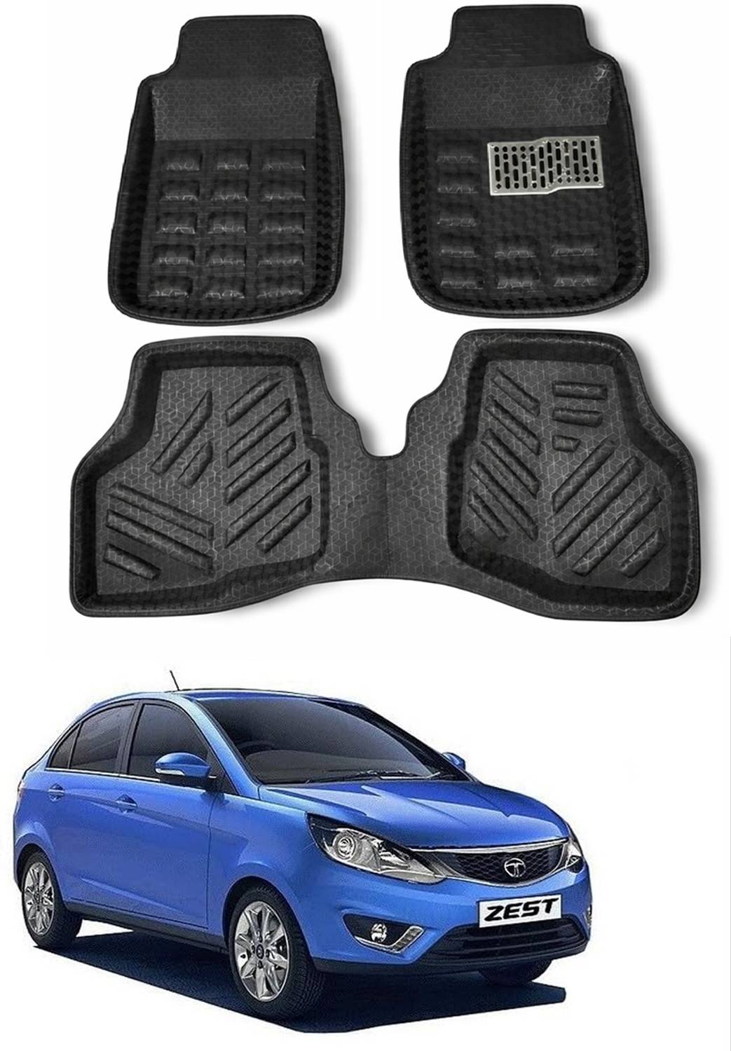 ARNEJA Polyutherine 3D Mat For Tata Zest