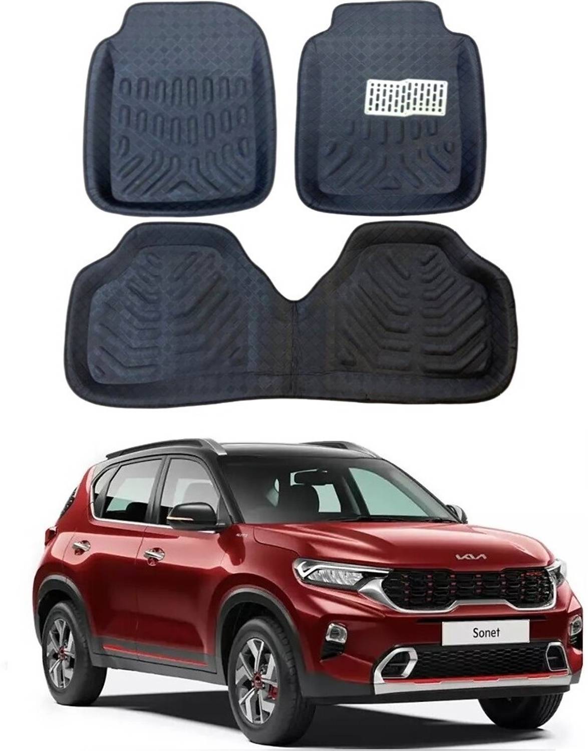 Arnejaa Polyutherine 3D Mat For  Kia Sonet