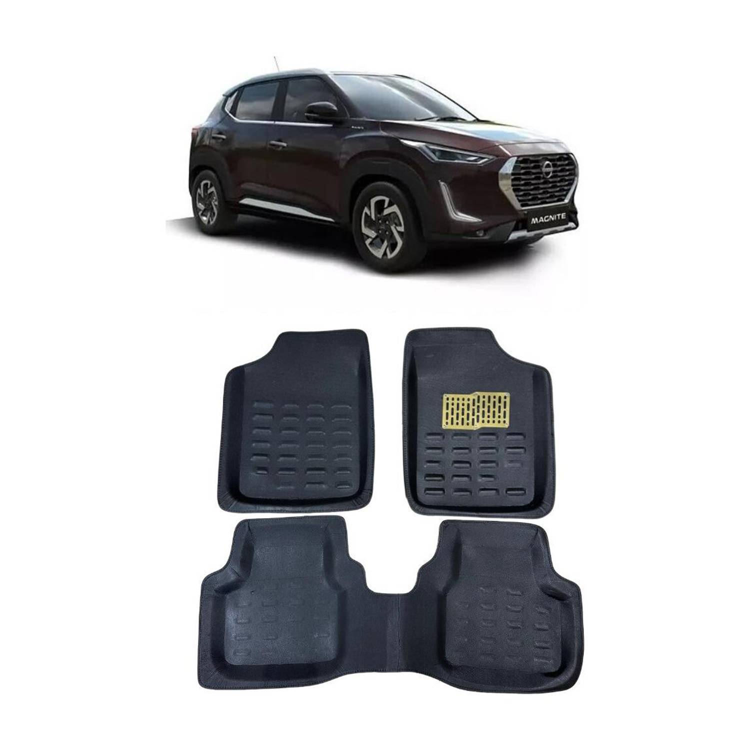 arneja trading company Polyutherine 3D Mat For Nissan Magnite