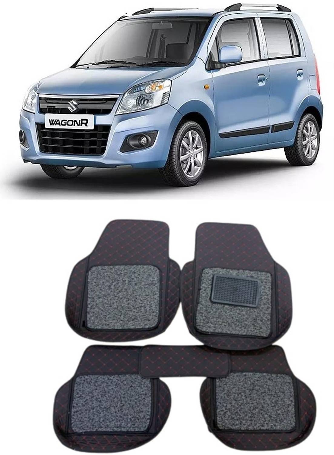 arneja trading company Leatherite 7D Mat For  Maruti Suzuki WagonR