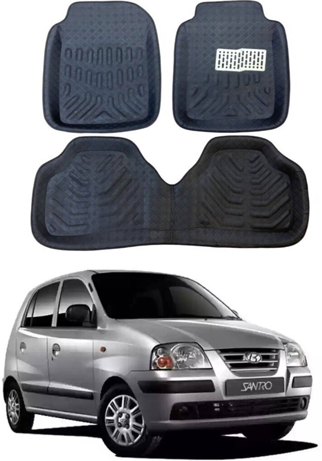 Arnejaa Polyutherine 3D Mat For Hyundai Santro