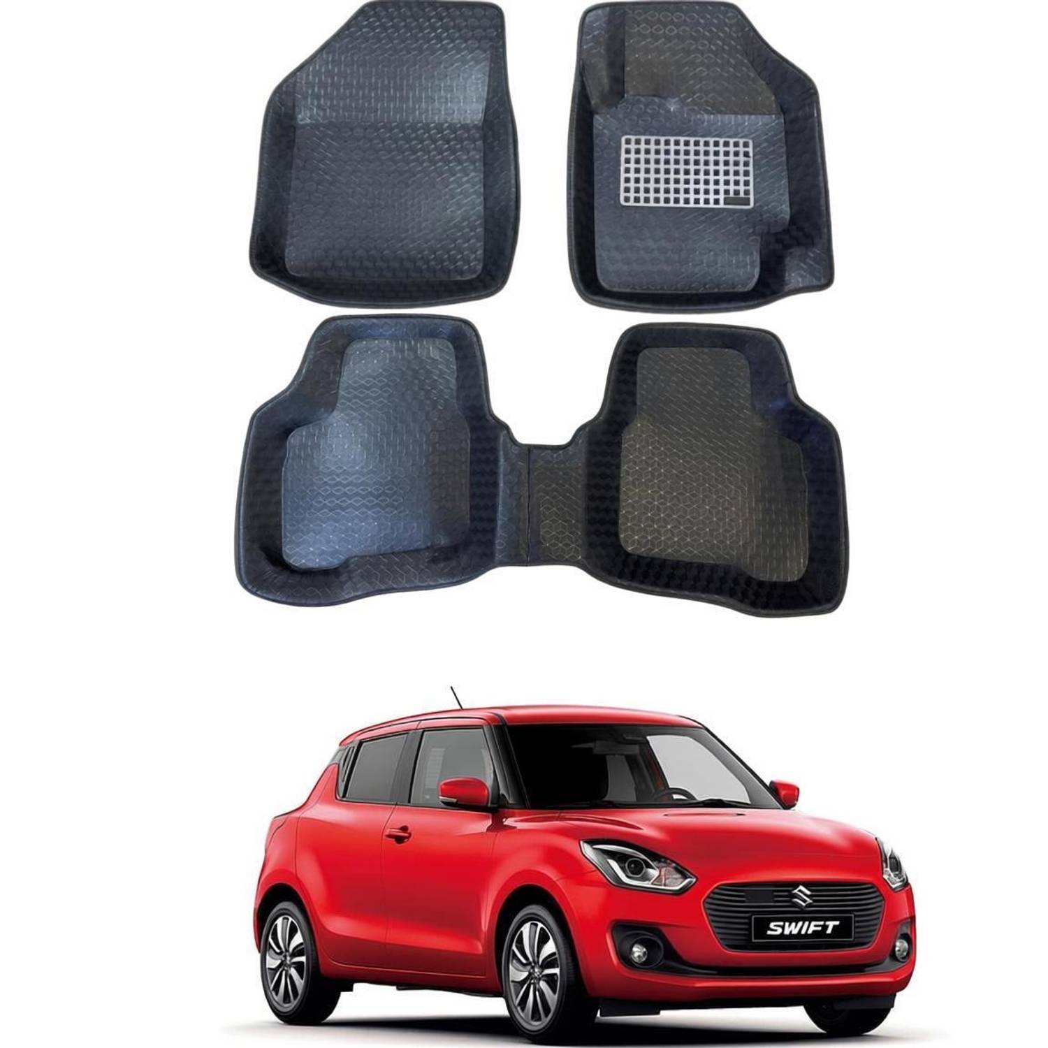 ARNEJA Polyutherine 5D Mat For  Maruti Suzuki New Swift