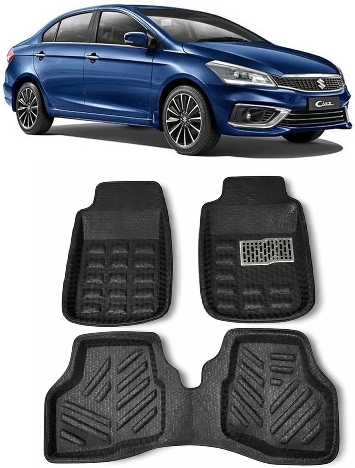 arneja trading company Polyutherine 3D Mat For  Maruti Suzuki Ciaz