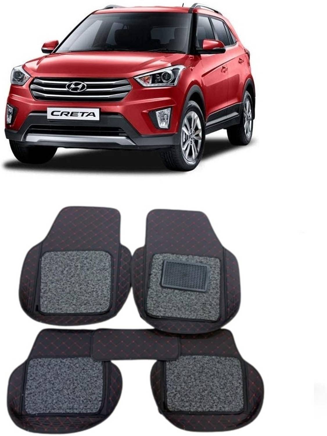 ARNEJA Leatherite 7D Mat For Hyundai Creta