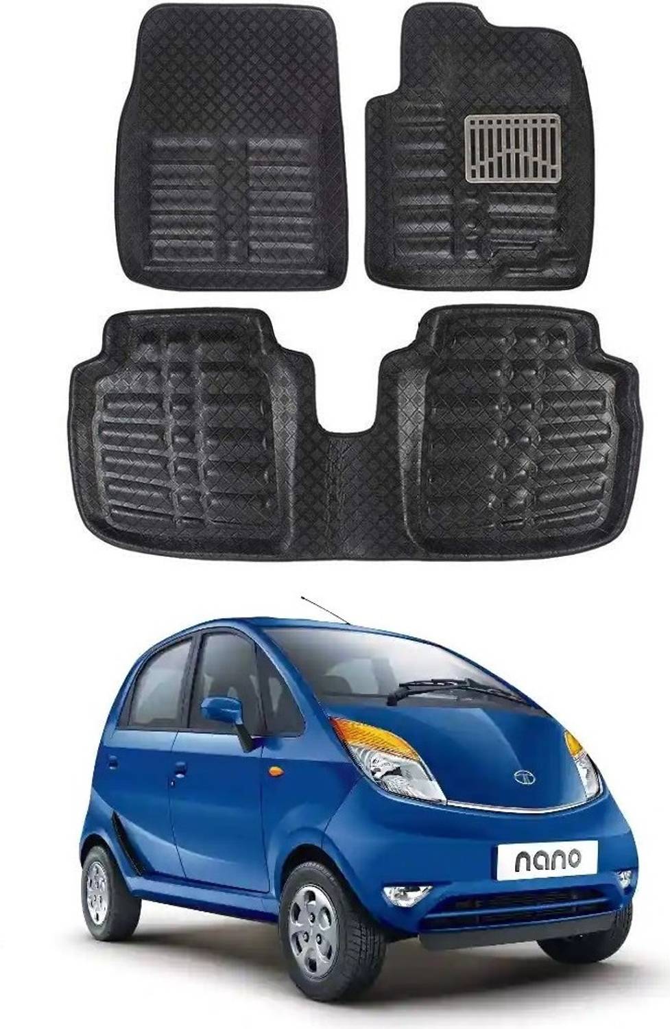 Arnejaa Polyutherine 3D Mat For  Tata Nano