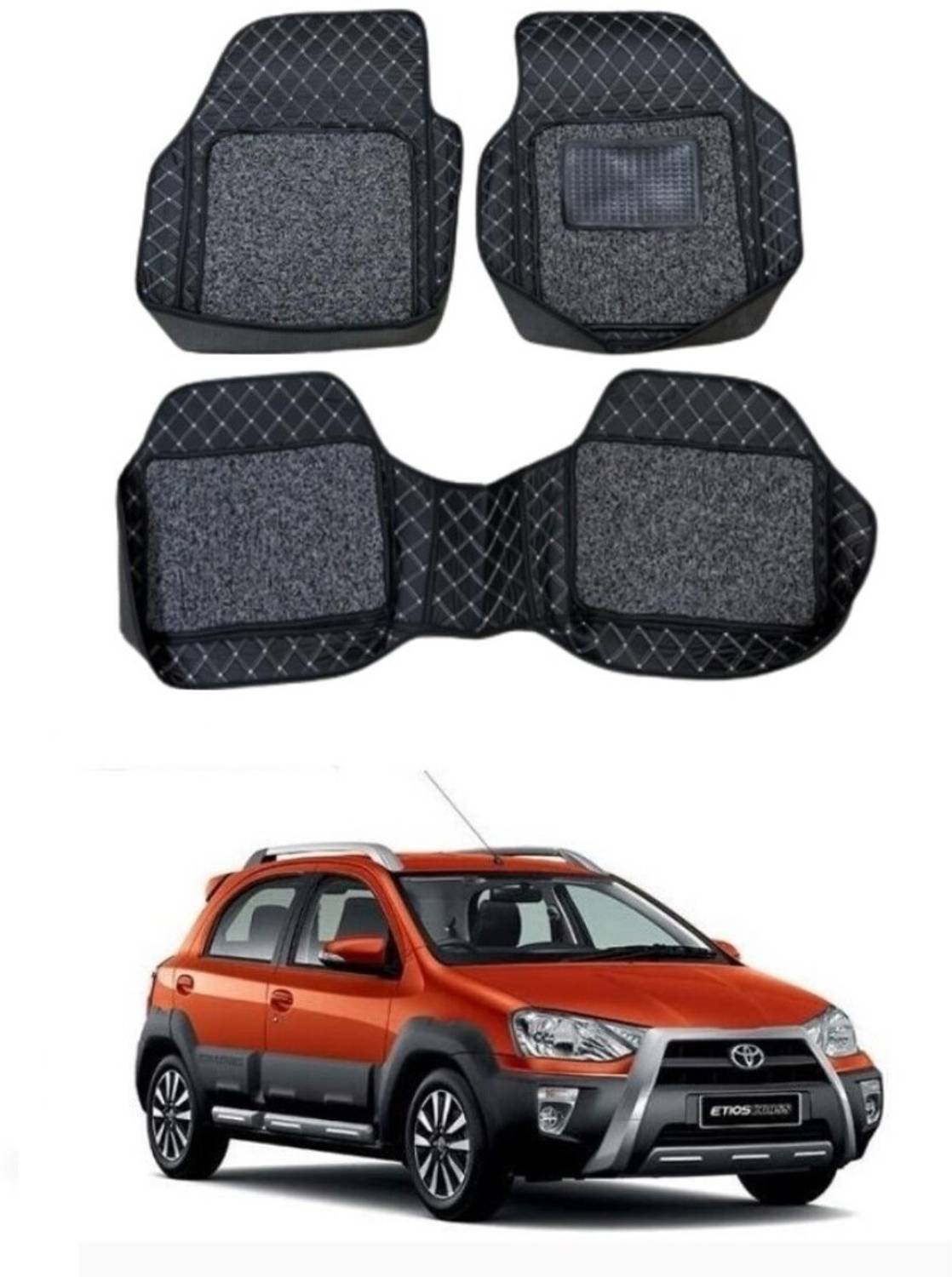 arneja trading company Polyutherine 3D Mat For Toyota Etios Cross