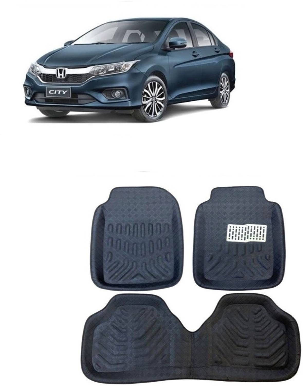 arneja trading company Polyutherine 3D Mat For Honda City i-Vtec
