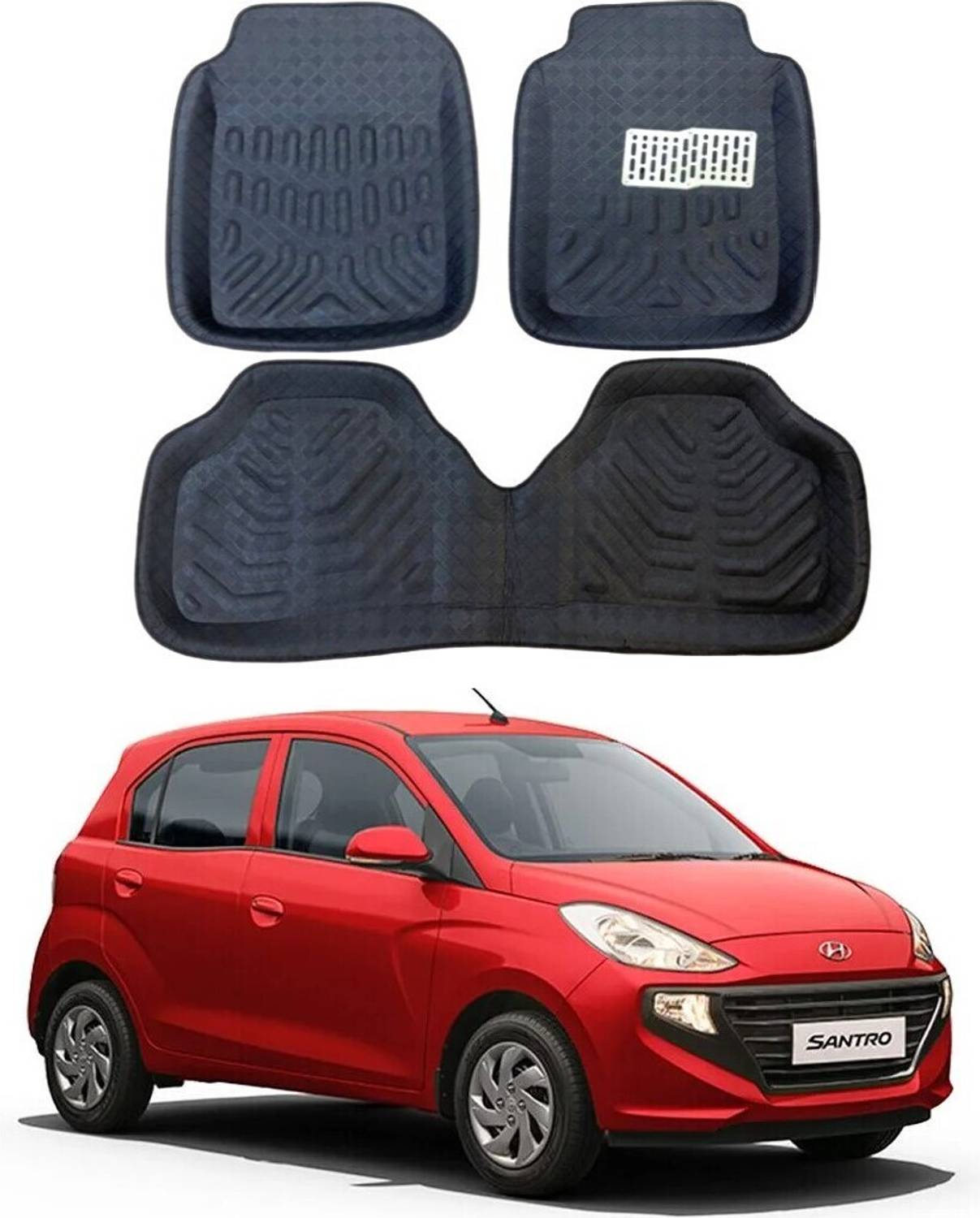 Arnejaa Polyutherine 3D Mat For Hyundai Santro