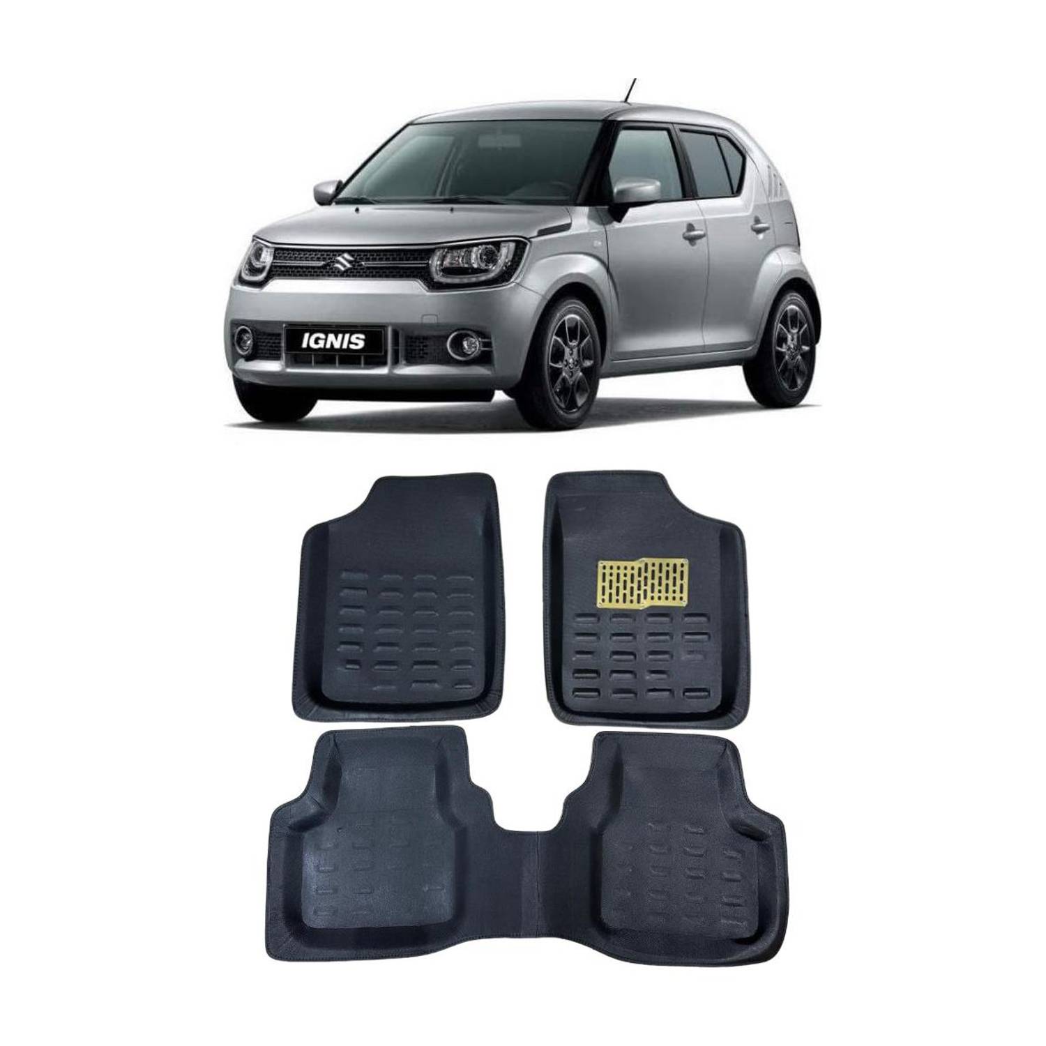 Arnejaa Polyutherine 3D Mat For Maruti Suzuki Ignis