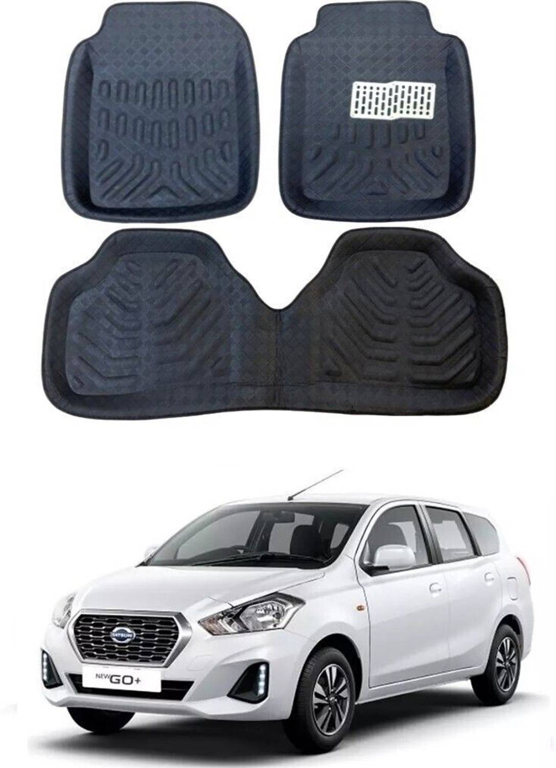ARNEJA Polyutherine 3D Mat For  Datsun Go+