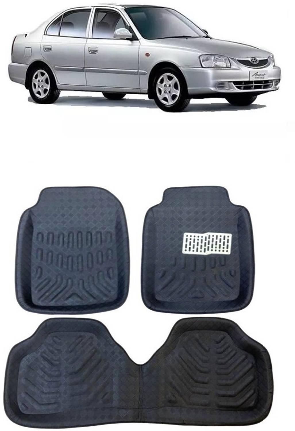 arneja trading company Polyutherine 3D Mat For Hyundai Accent
