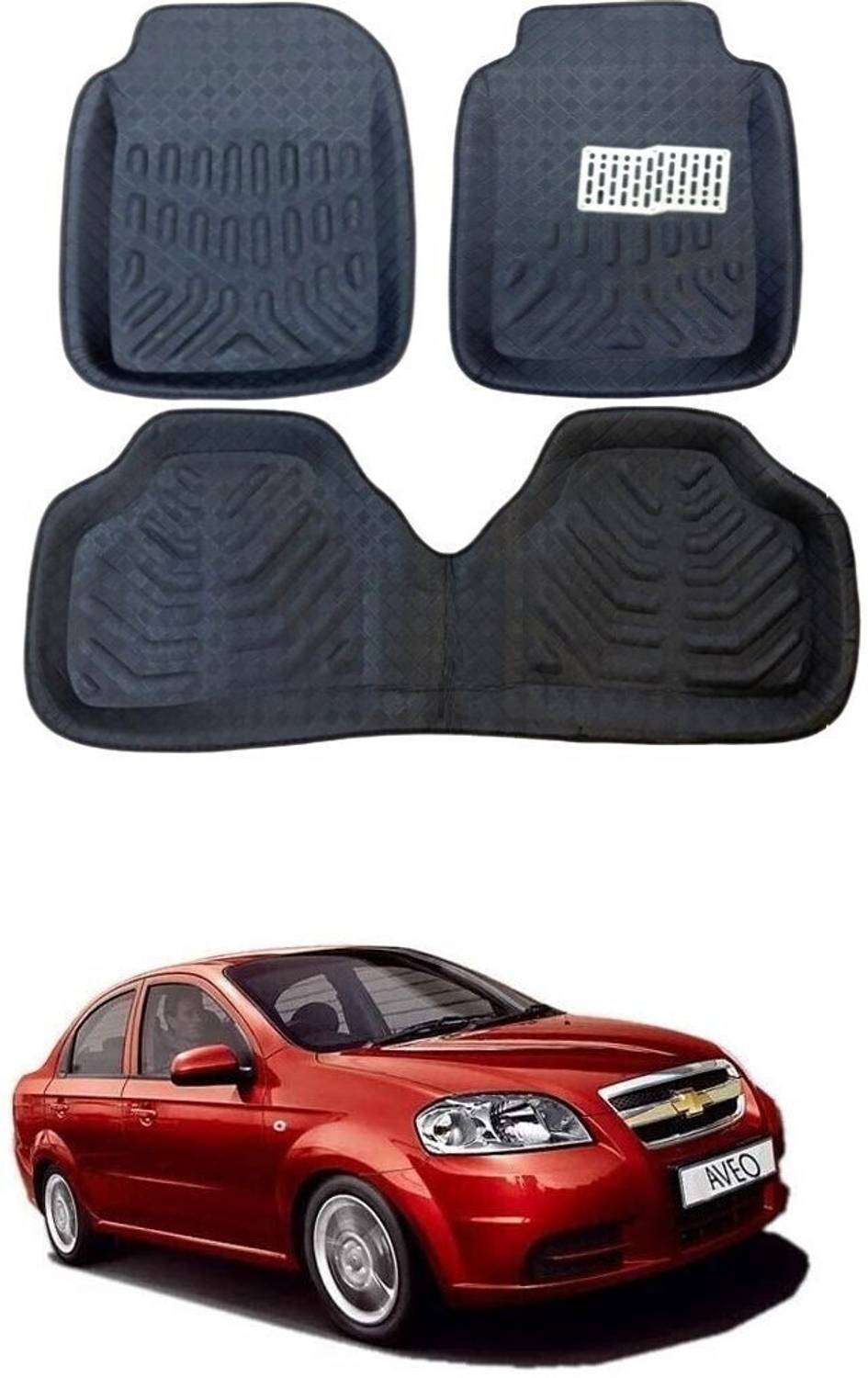 ARNEJA Polyutherine 3D Mat For  Chevrolet Aveo
