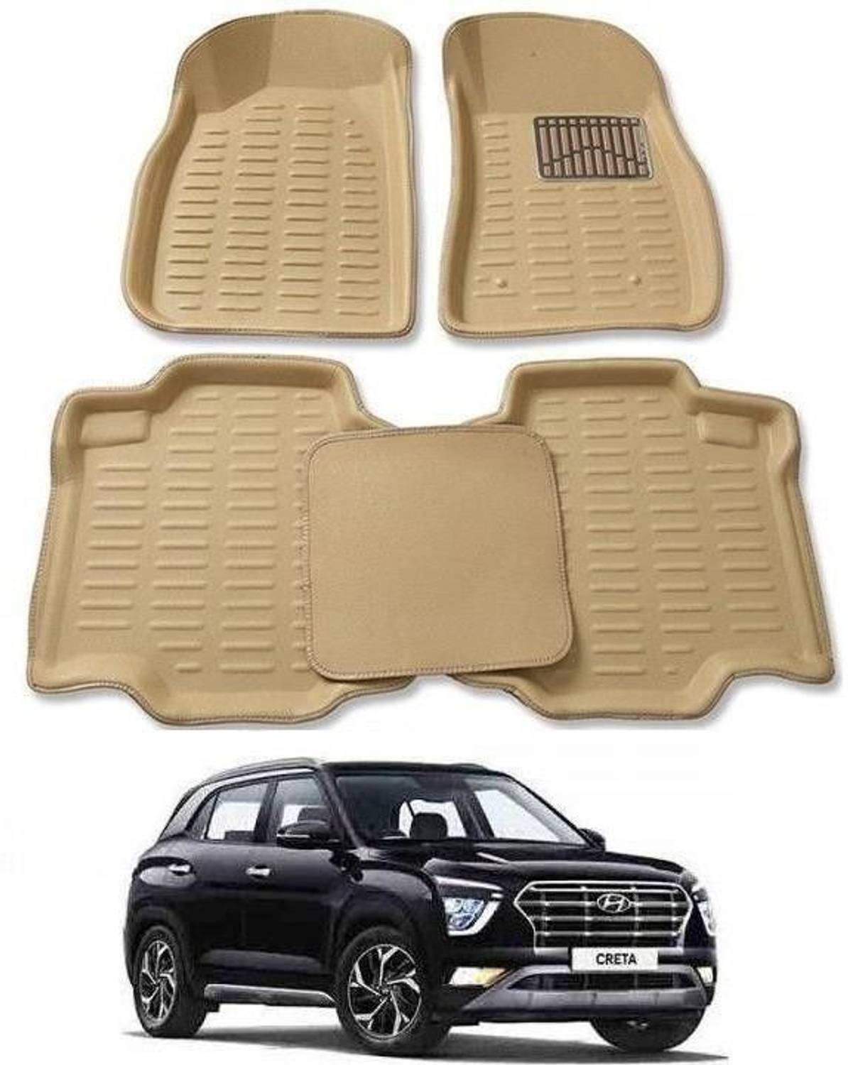 ARNEJA Polyutherine 3D Mat For Hyundai Creta