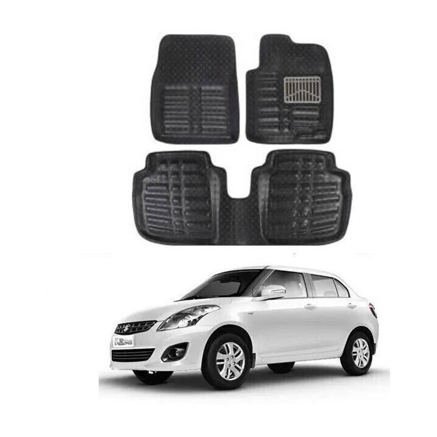 arneja trading company Polyutherine 3D Mat For  Maruti Suzuki Swift Dzire