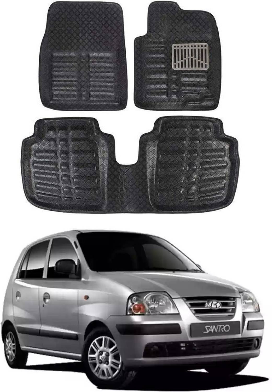 arneja trading company Polyutherine 3D Mat For  Hyundai Santro