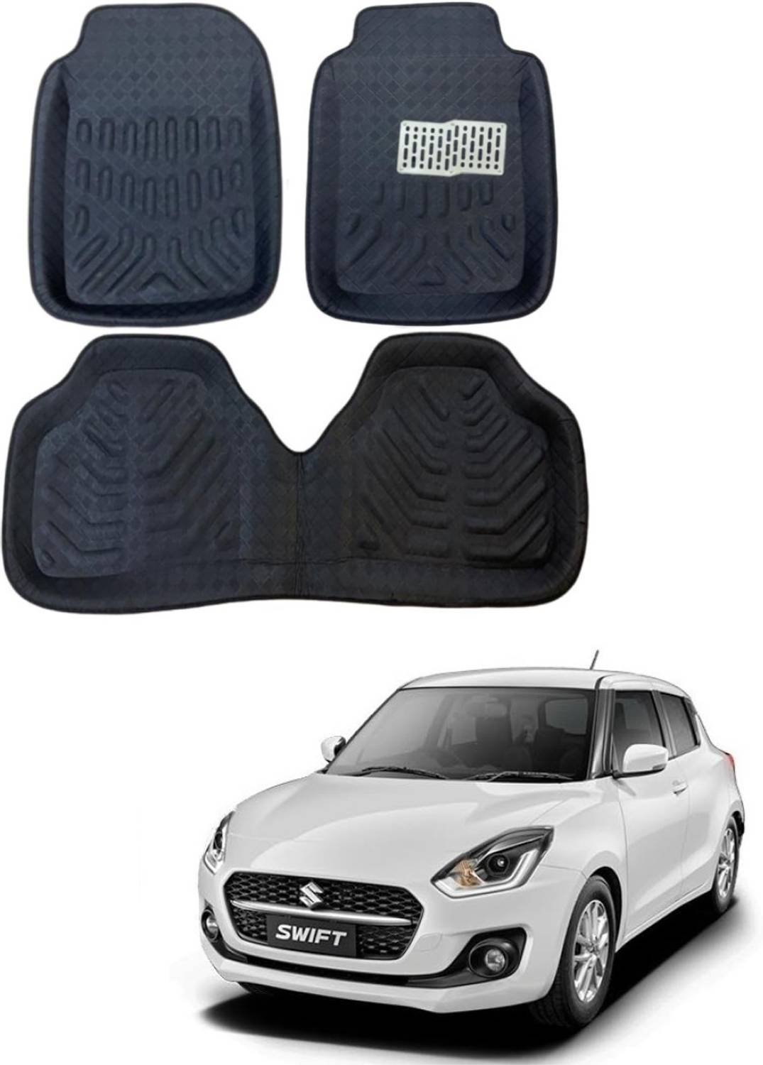 ARNEJA Polyutherine 3D Mat For Maruti Suzuki New Swift