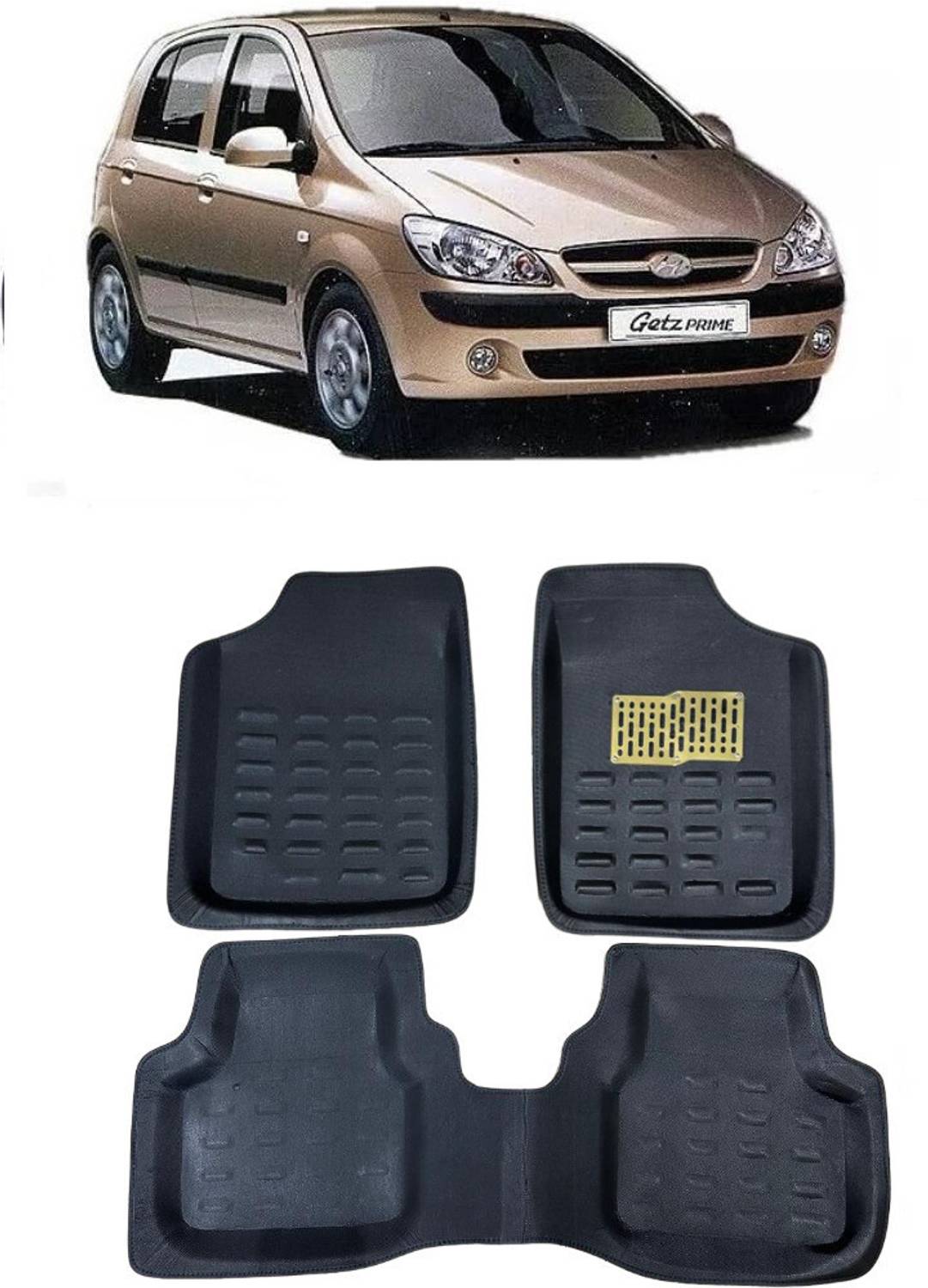 arneja trading company Polyutherine 3D Mat For  Hyundai Getz Prime