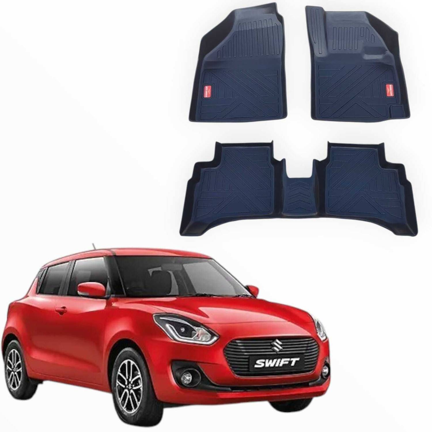 AUTOMOXCO TPV Tray Mat For Maruti Suzuki Swift