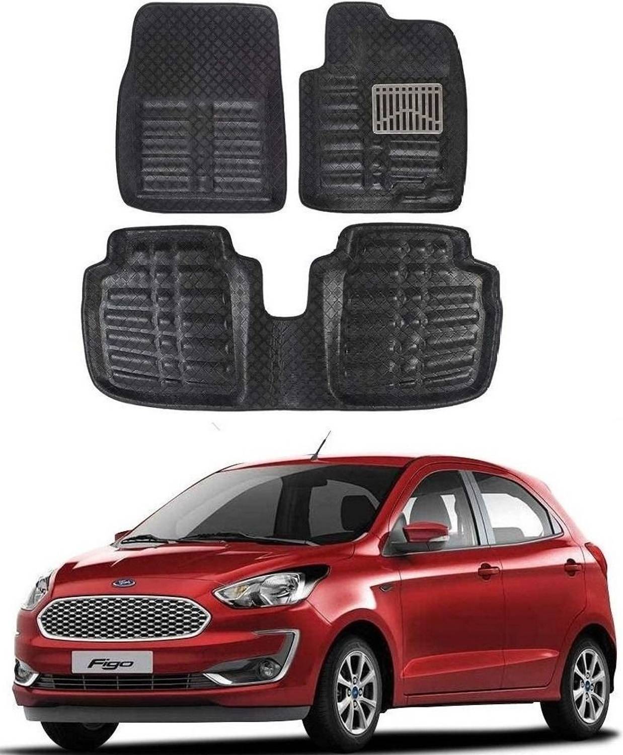 ARNEJA Polyutherine 3D Mat For Ford Figo