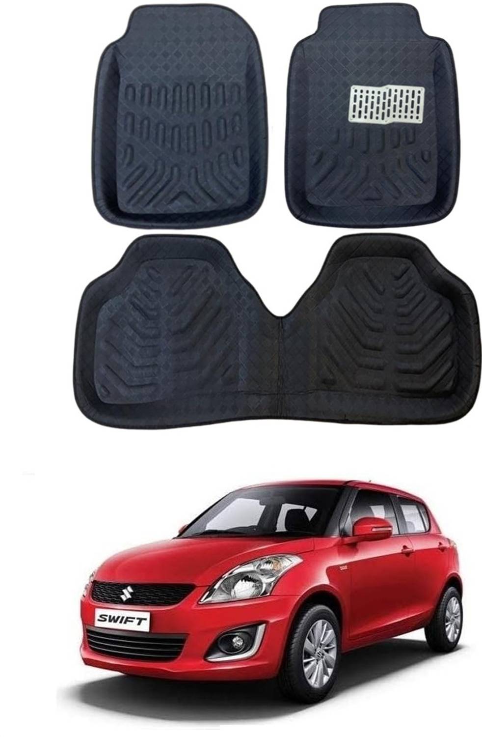 ARNEJA Polyutherine 3D Mat For  Maruti Suzuki Swift