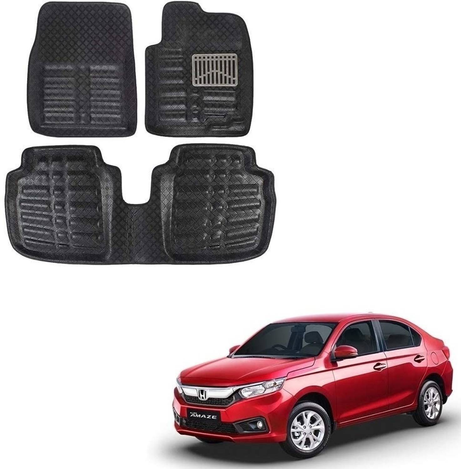 arneja trading company Polyutherine 3D Mat For Honda Amaze