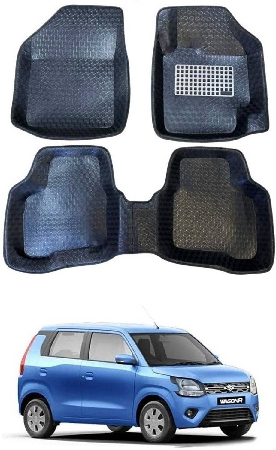 ARNEJA Polyutherine 5D Mat For Maruti Suzuki Wagon R 1.0