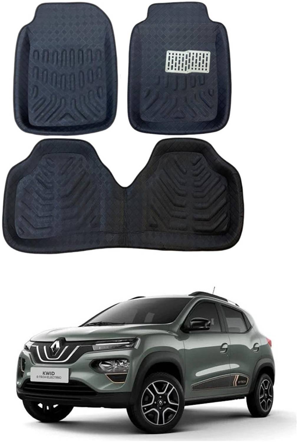 arneja trading company Polyutherine 3D Mat For  Renault Kwid EV