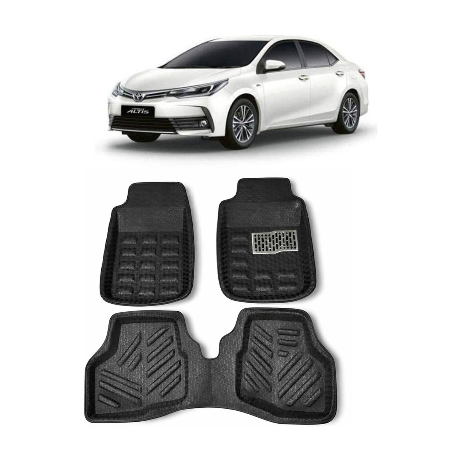 ARNEJA Polyutherine 3D Mat For  Toyota Corolla Altis