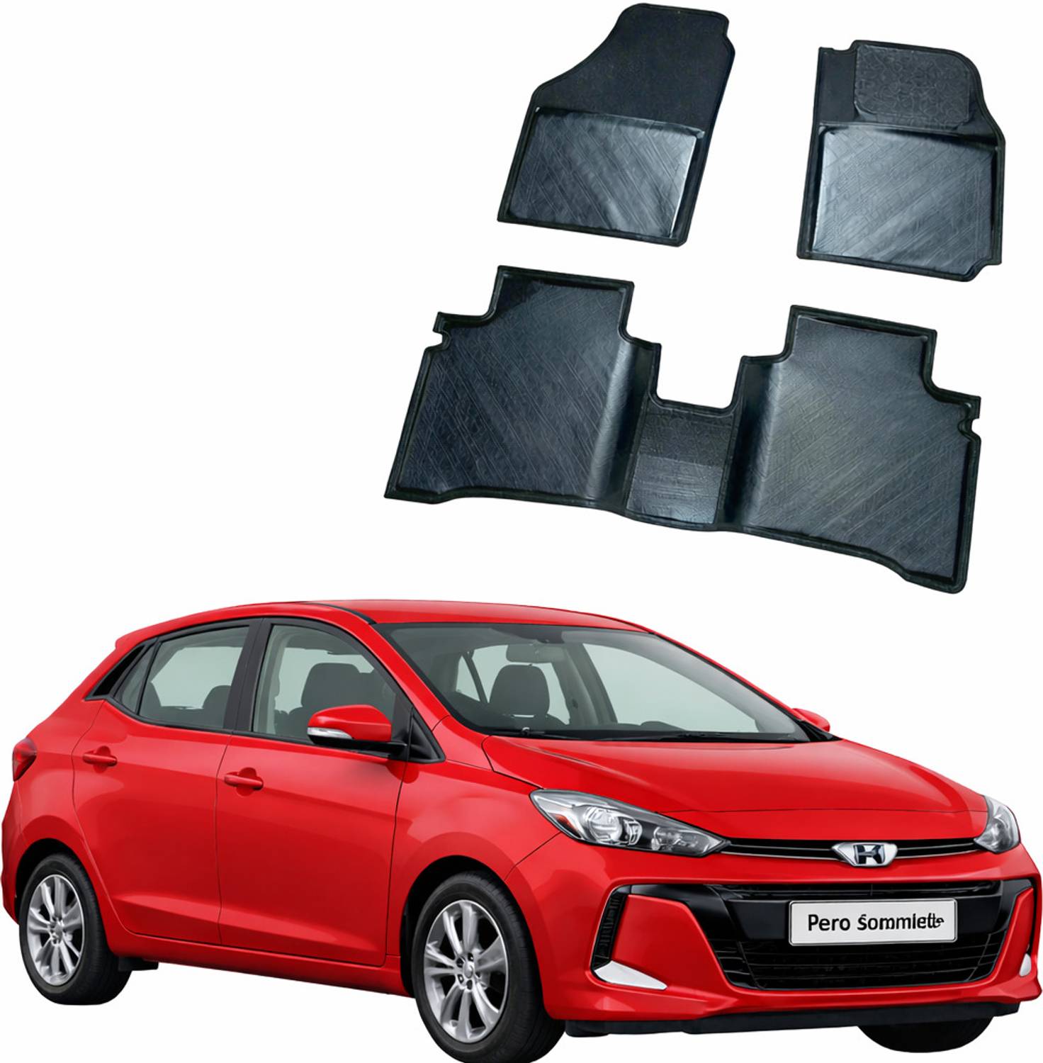 AUTOMOXCO TPV 9D Mat For  Hyundai Aura