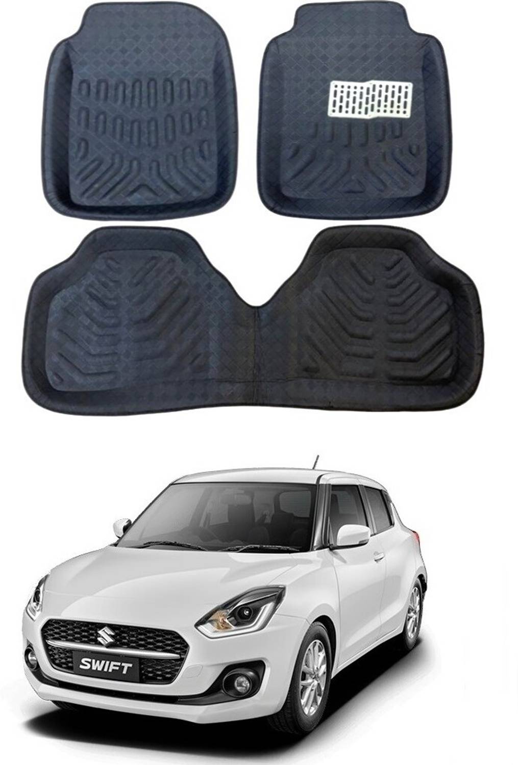 Arnejaa Polyutherine 3D Mat For Maruti Suzuki New Swift