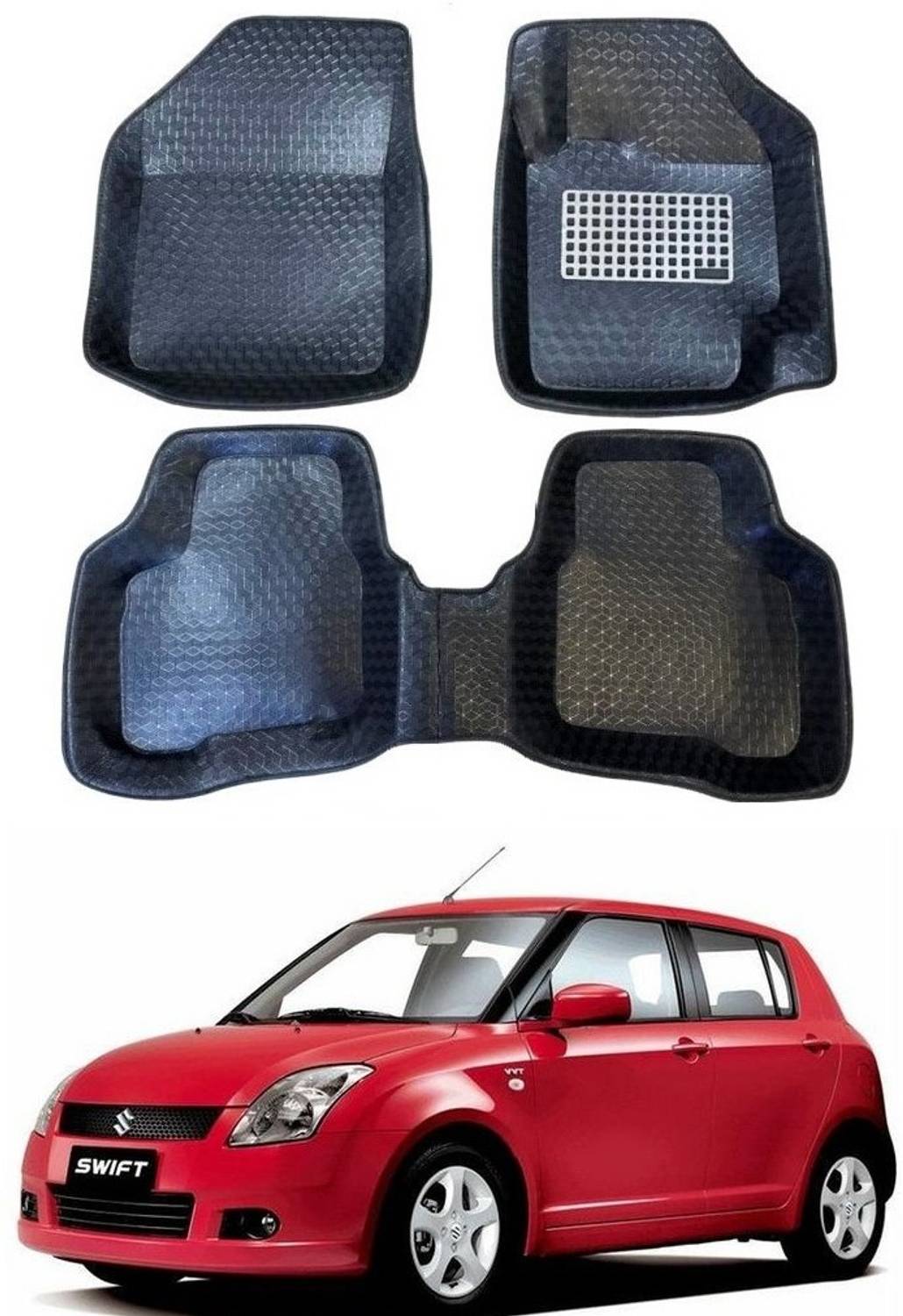 ARNEJA Polyutherine 5D Mat For Maruti Suzuki Swift
