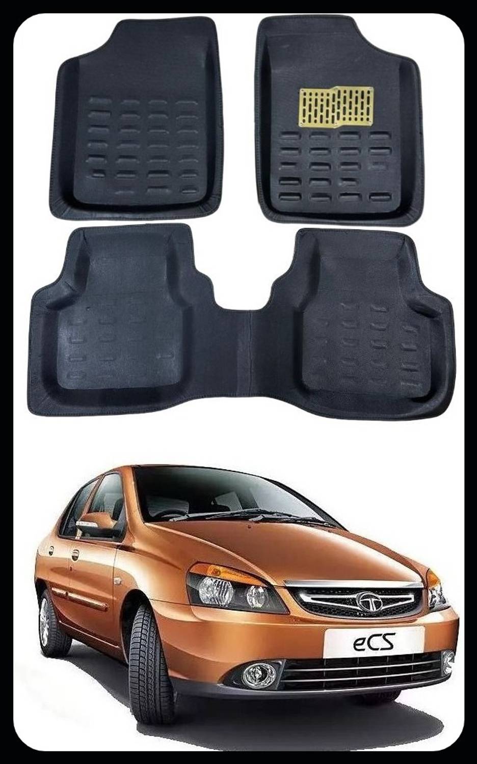 Arnejaa Polyutherine 3D Mat For  Tata Indigo eCS
