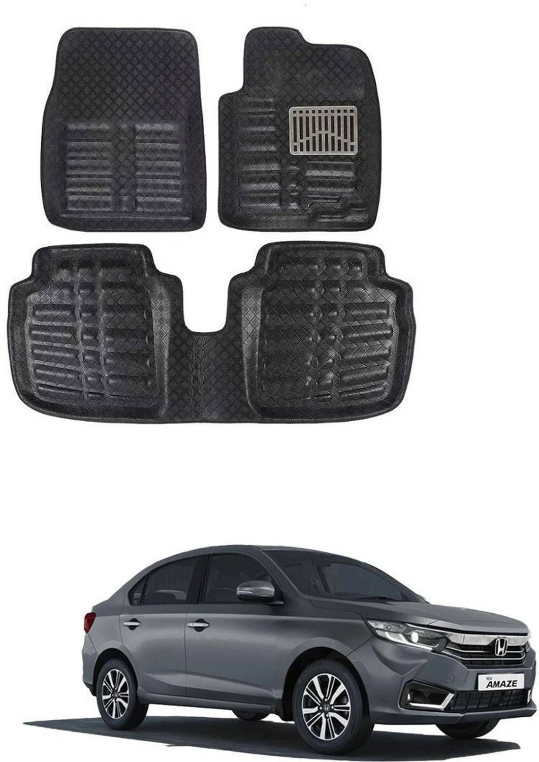 ARNEJA Polyutherine 3D Mat For Honda Amaze