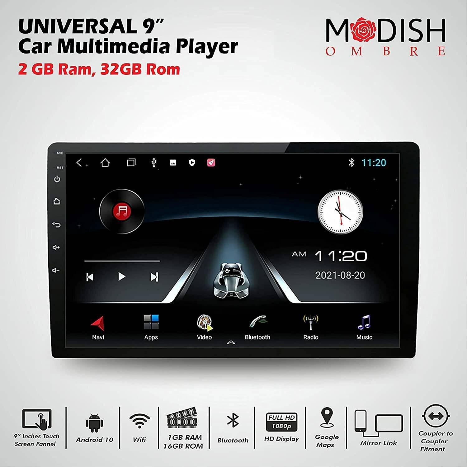 ModishOmbre TS7 9.1 Inch Car Multimedia Player - Image 2