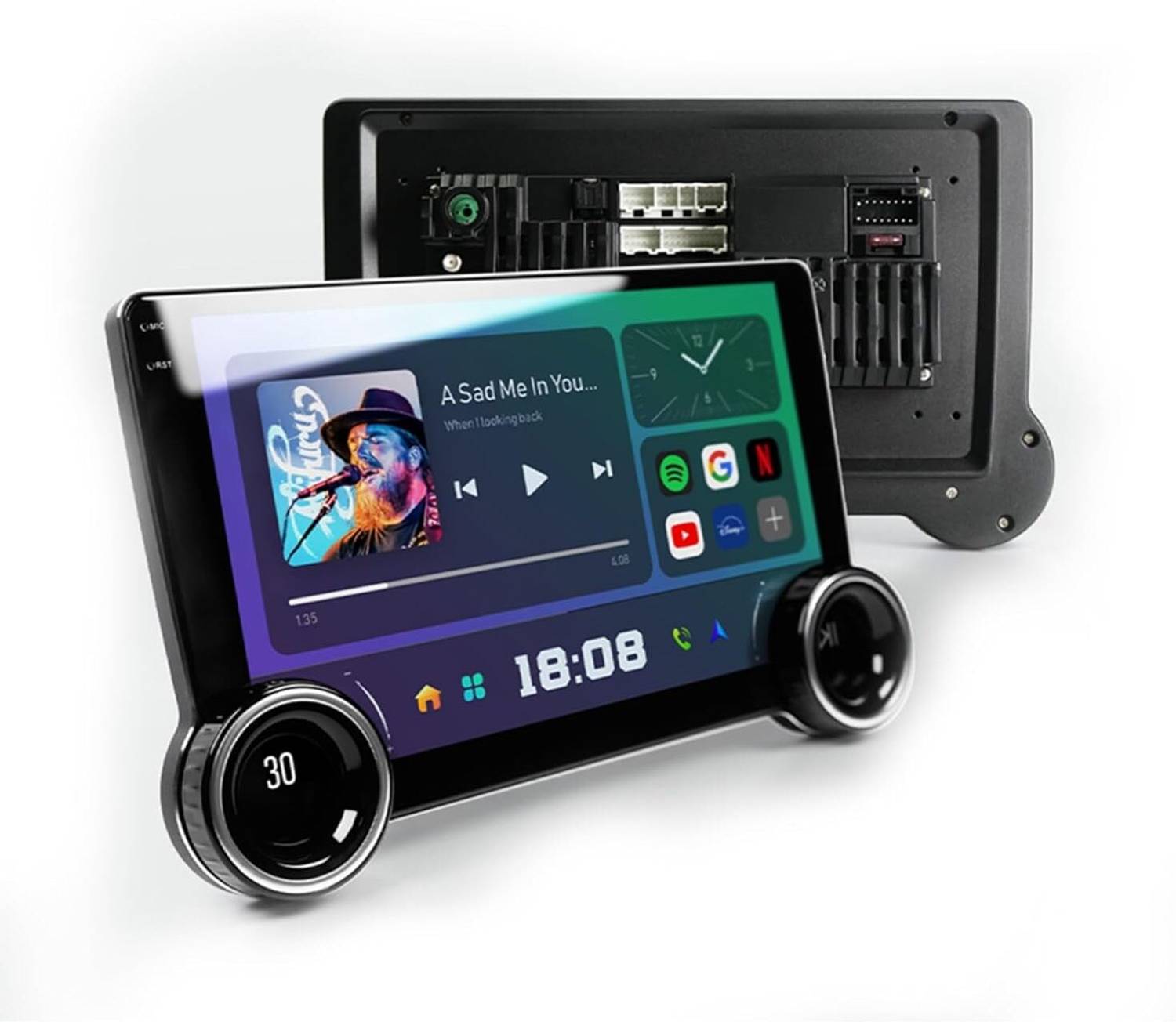 Mega Audio Diamond X80 10.1" 2K IPS Android 13 Car Stereo - Image 1